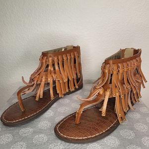 Sam Edelman Griffin Fringe Sandals size 5